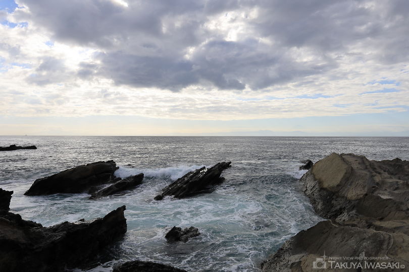 城ヶ島　西崎の磯～長津呂湾の絶景スポット写真（3）