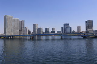 豊洲大橋（東側）の絶景スポット写真（2）class=