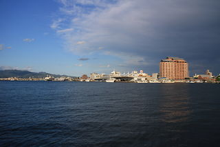 東浜桟橋の絶景スポット写真（2）class=